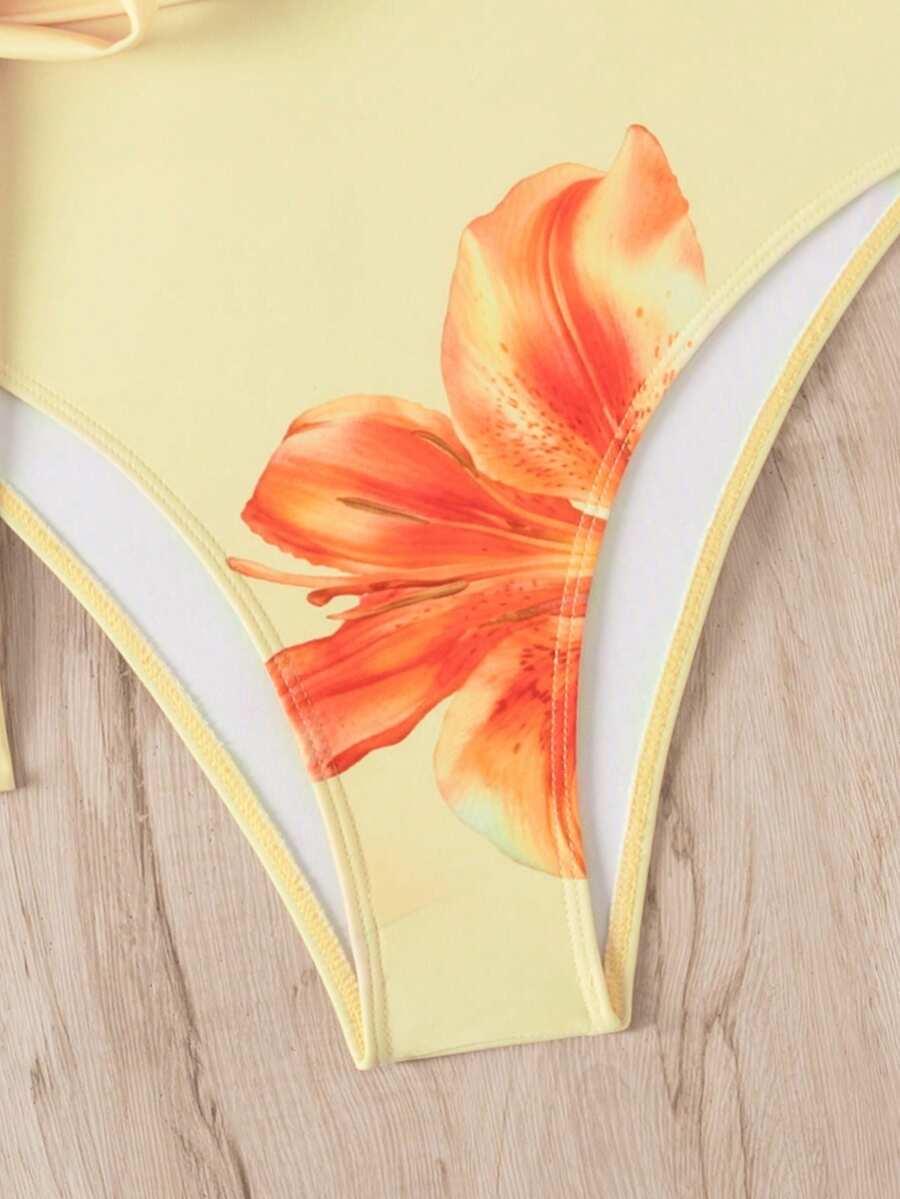 SWIM SXY JEDNOCZĘŚCIOWY KOSTIUM KĄPIELOWY WIĄZANIE S09__S