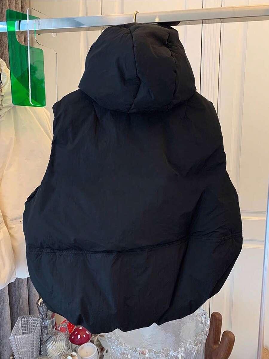 SHEIN CZARNA PIKOWANA KAMIZELKA S06__XXL