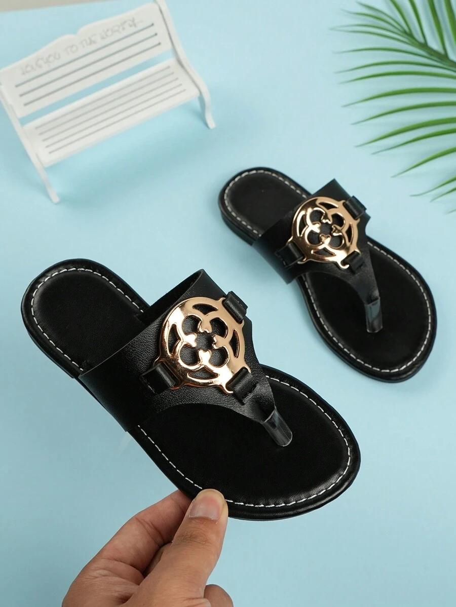 SHEIN CZARNE KLAPKI JAPONKI S06__30