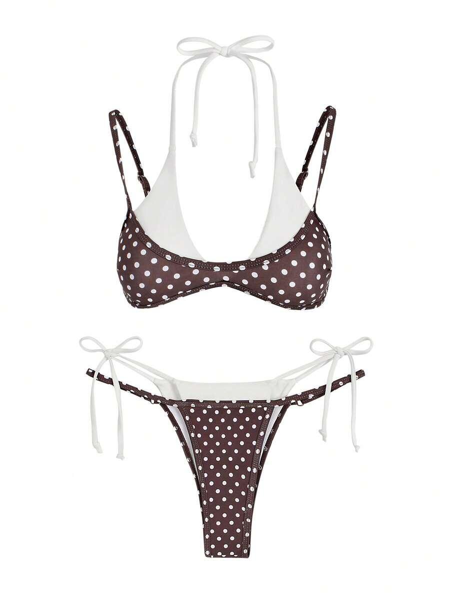 SHEIN DWUCZĘŚCIOWY STRÓJ KĄPIELOWY S09__S