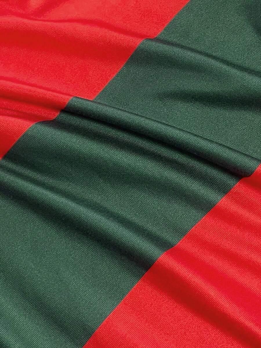 SHEIN BLUZKA Z KRÓTKIM RĘKAWEM WZÓR S06__L