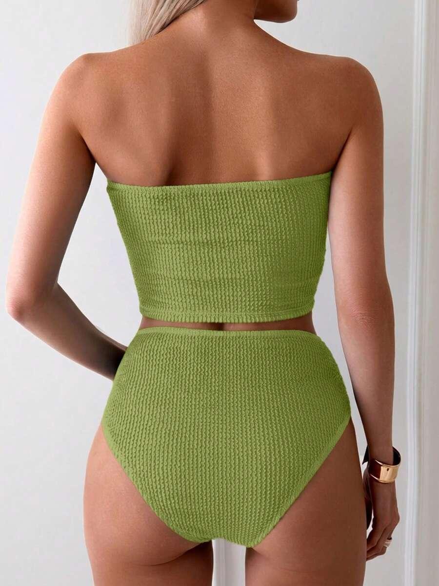 SHEIN DWUCZĘŚCIOWY STRÓJ KĄPIELOWY S09__S