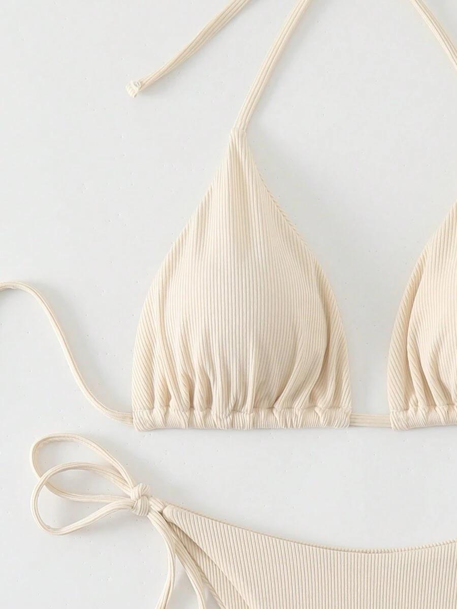 SHEIN DWUCZĘŚCIOWY STRÓJ KĄPIELOWY S09__L