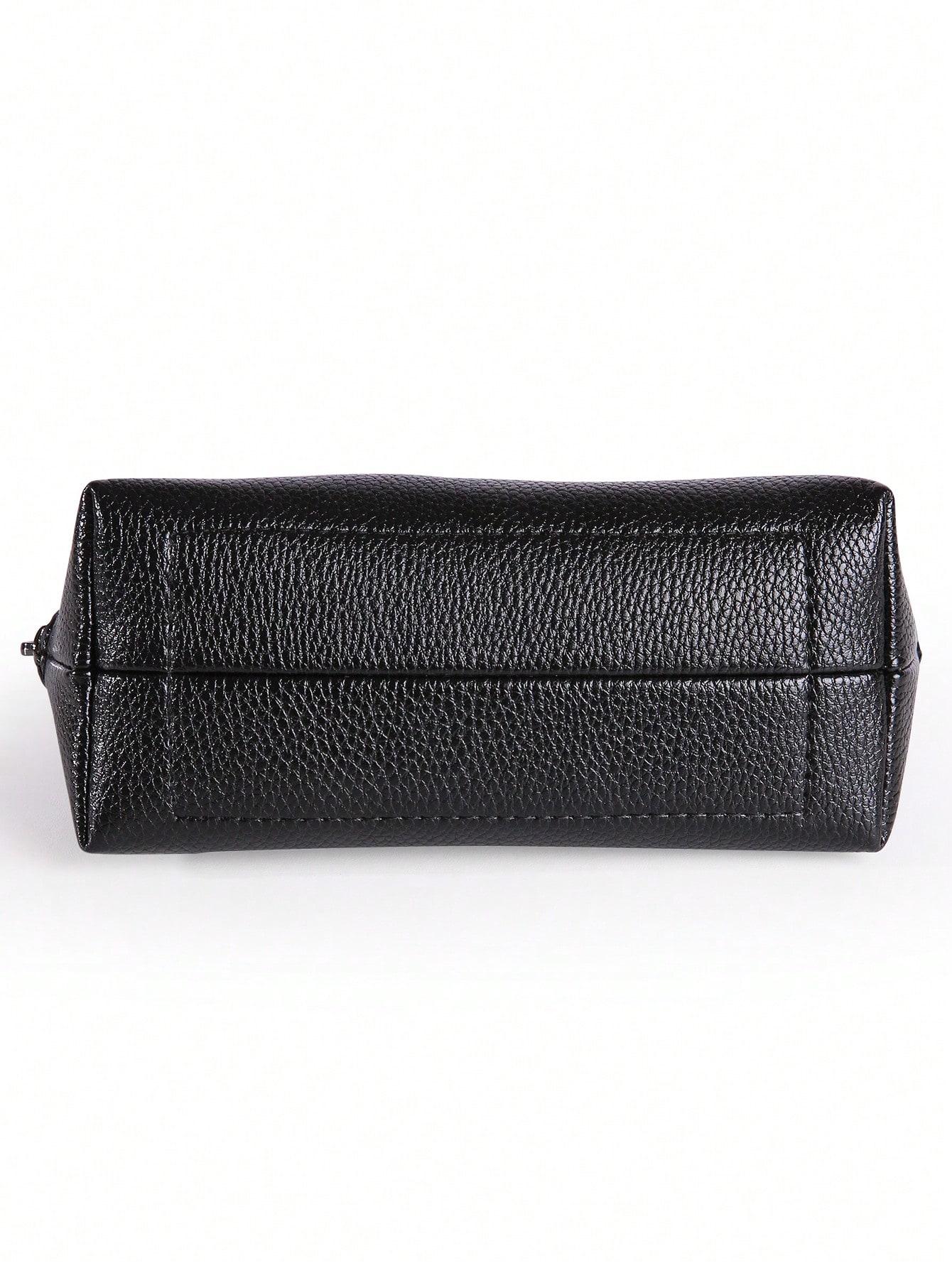 SHEIN CZARNY PORTFEL ZAMEK S07__10X18