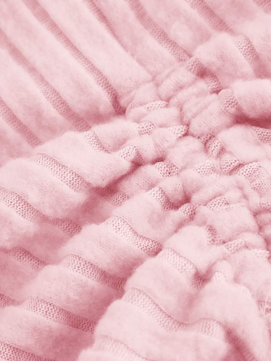 SHEIN RÓŻOWA ASYMETRYCZNA BLUZKA S06__48