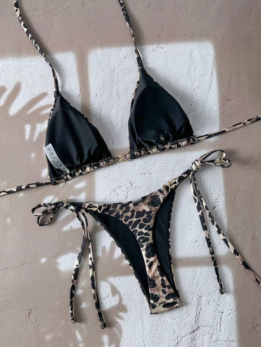 SWIM VCAY KOMPLET BIKINI ANIMAL PRINT S09__XS