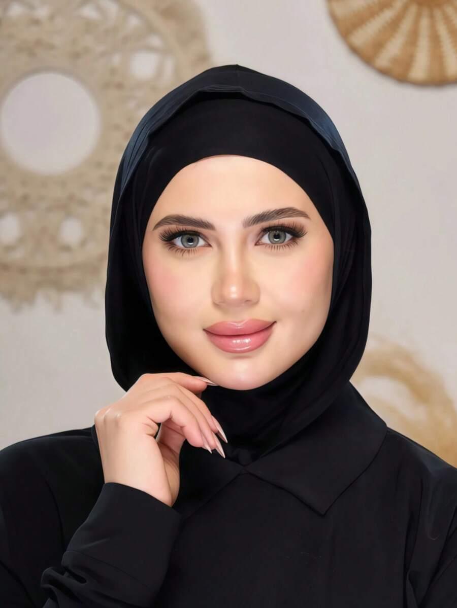 SHEIN CZARNY TURBAN NA GŁOWĘ S07
