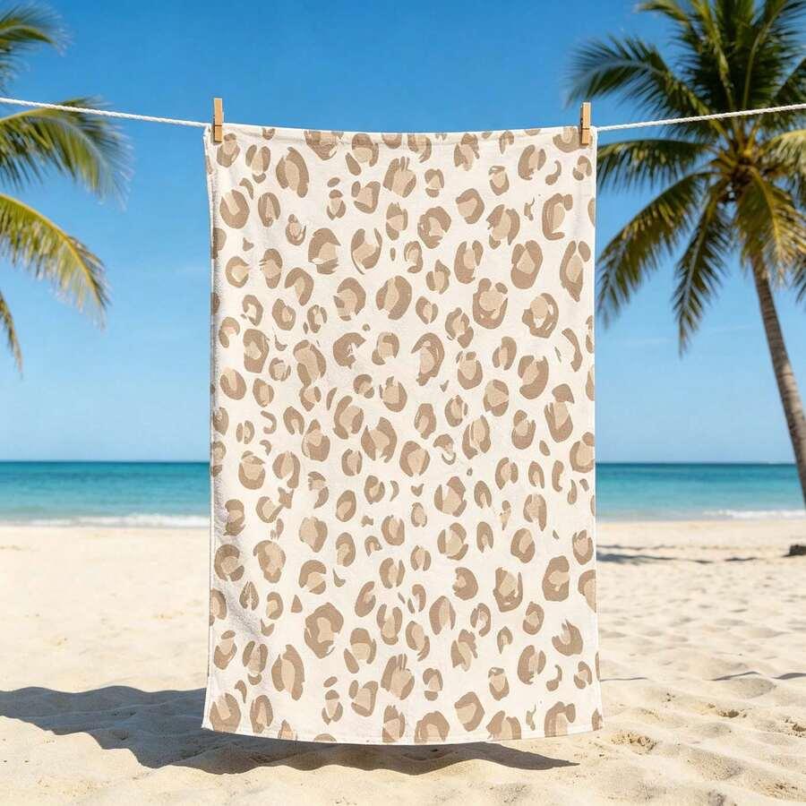 SHEIN RĘCZNIK PLAŻOWY WZÓR S07__70X140