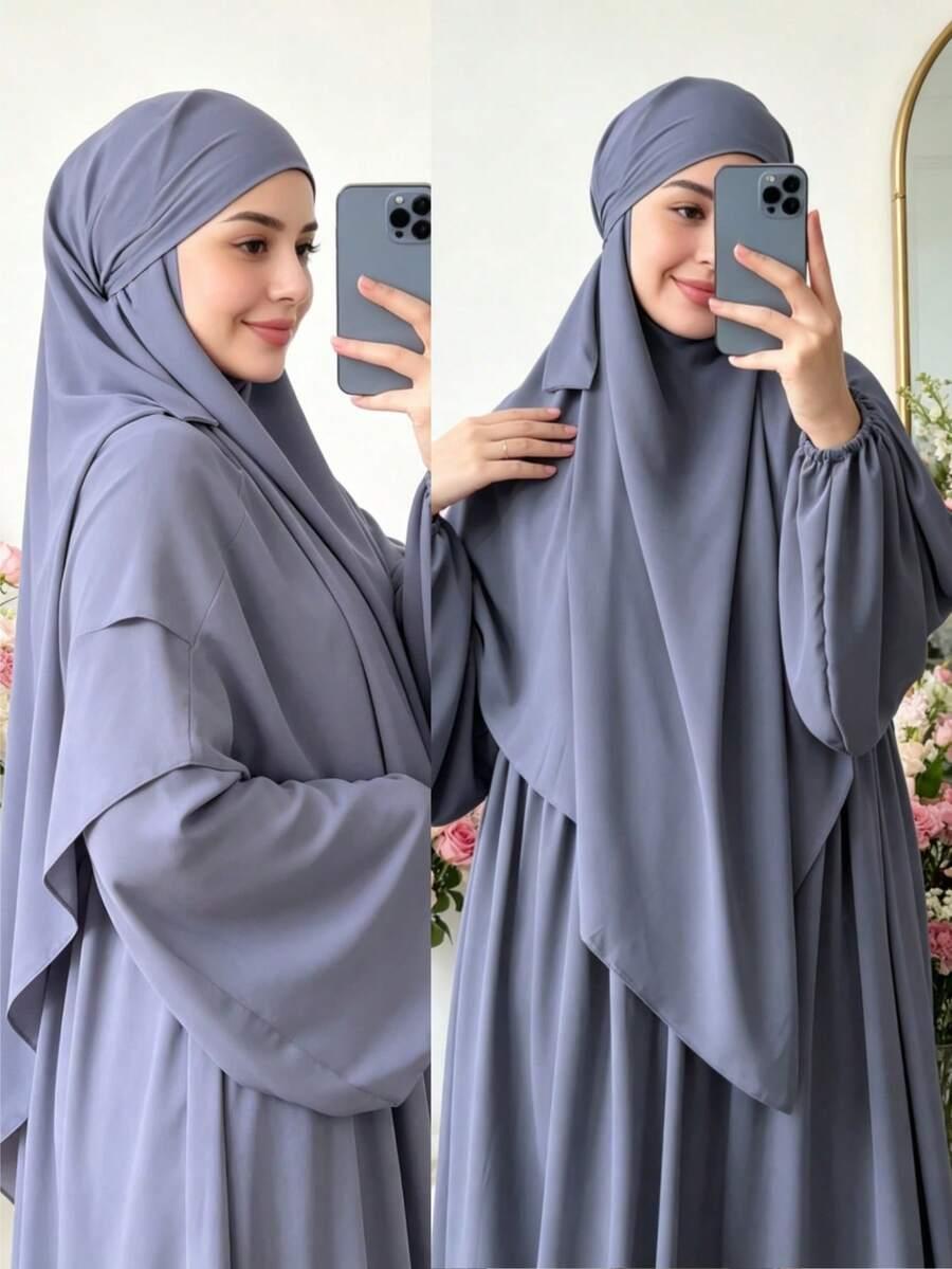 SHEIN SUKIENKA CHUSTA HIDŻAB KOMPLET S09__OS