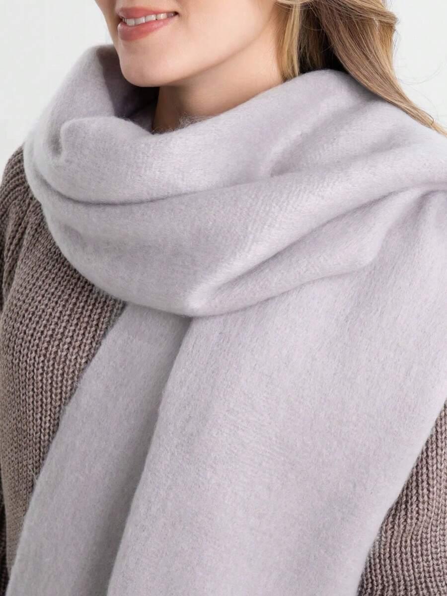 SHEIN FIOLETOWY SZALIK FRĘDZLE W01__200X40
