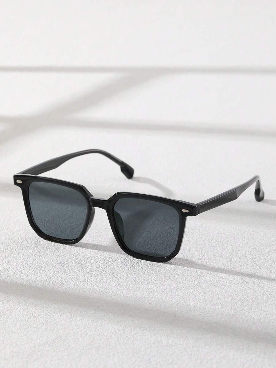 SHEIN CZARNE OKULARY PRZECIWSŁONECZNE S07