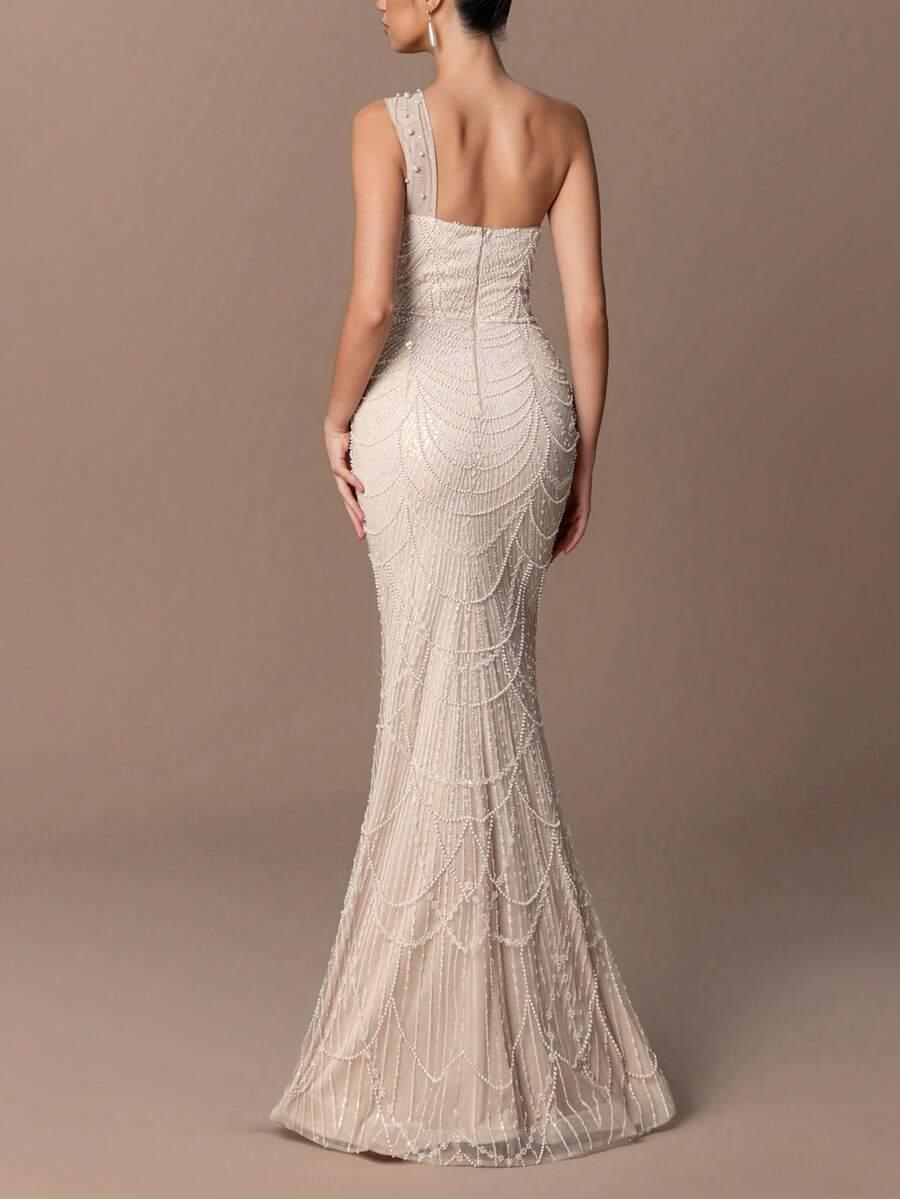FAERIESTY ZDOBIONA MAXI SUKIENKA S06__M