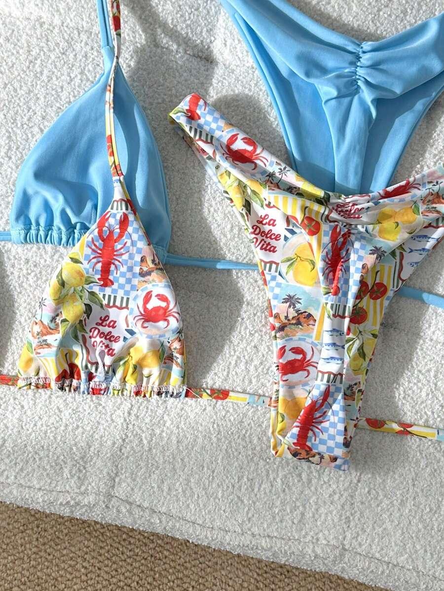 SWIM VCAY DWUCZĘŚCIOWY STRÓJ KĄPIELOWY 2-PACK S09__S