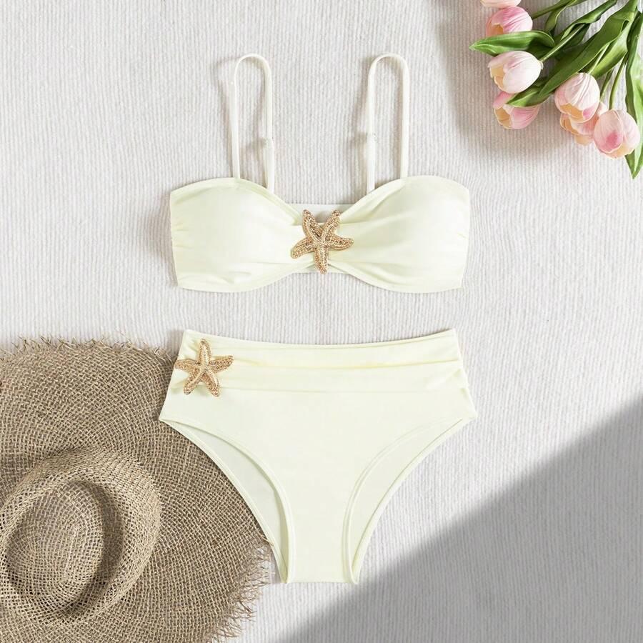 SHEIN DWUCZĘŚCIOWY STRÓJ KĄPIELOWY S09__XL