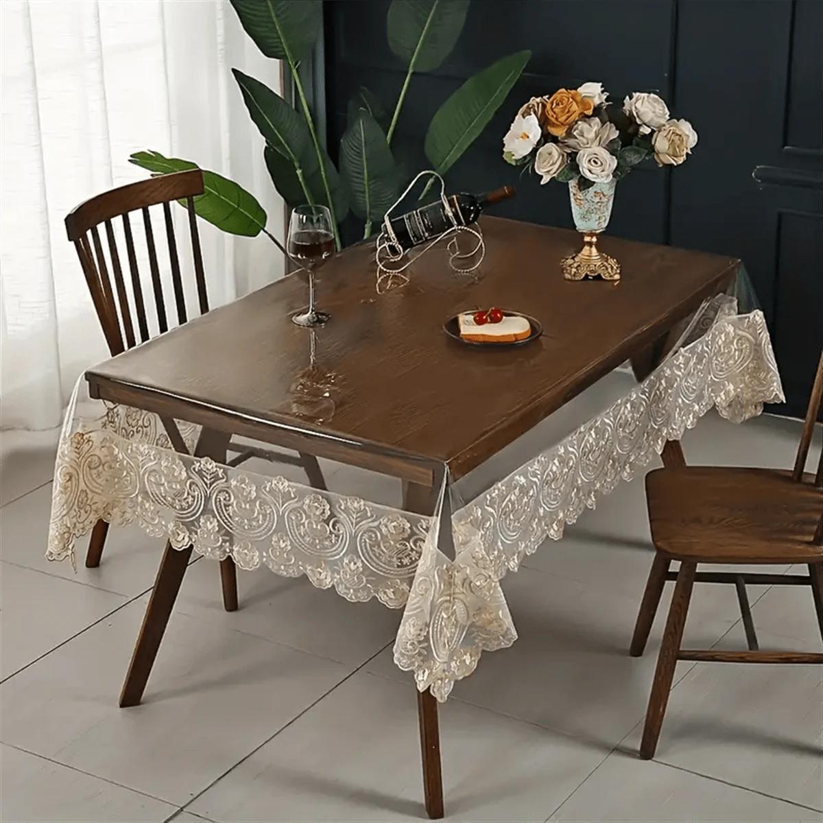 SHEIN OBRUS HAFT KORONKA S07__130X180CM