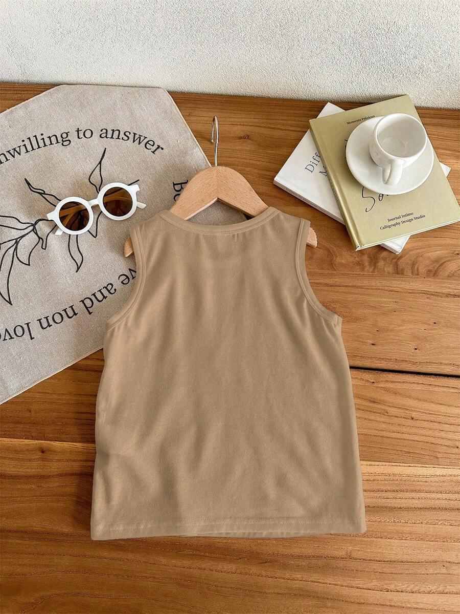 SHEIN BEŻOWA BLUZKA NADRUK PK01__104-110