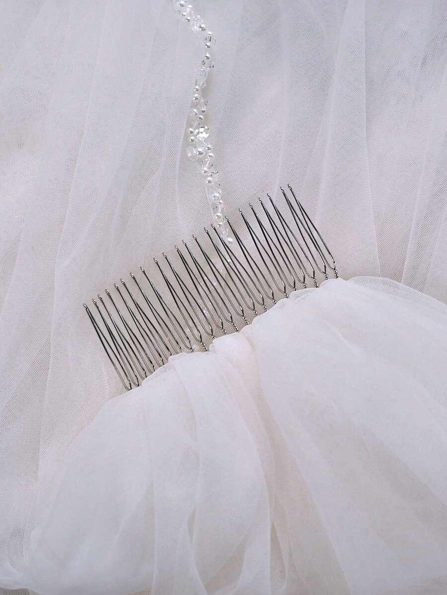SHEIN BIAŁY WELON ZDOBIENIE S07__3M