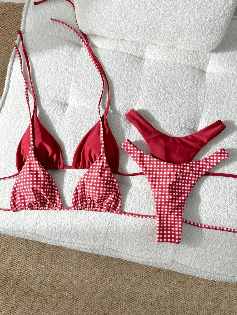 SHEIN DWUCZĘŚCIOWY STRÓJ KĄPIELOWY 2-PACK S09__S