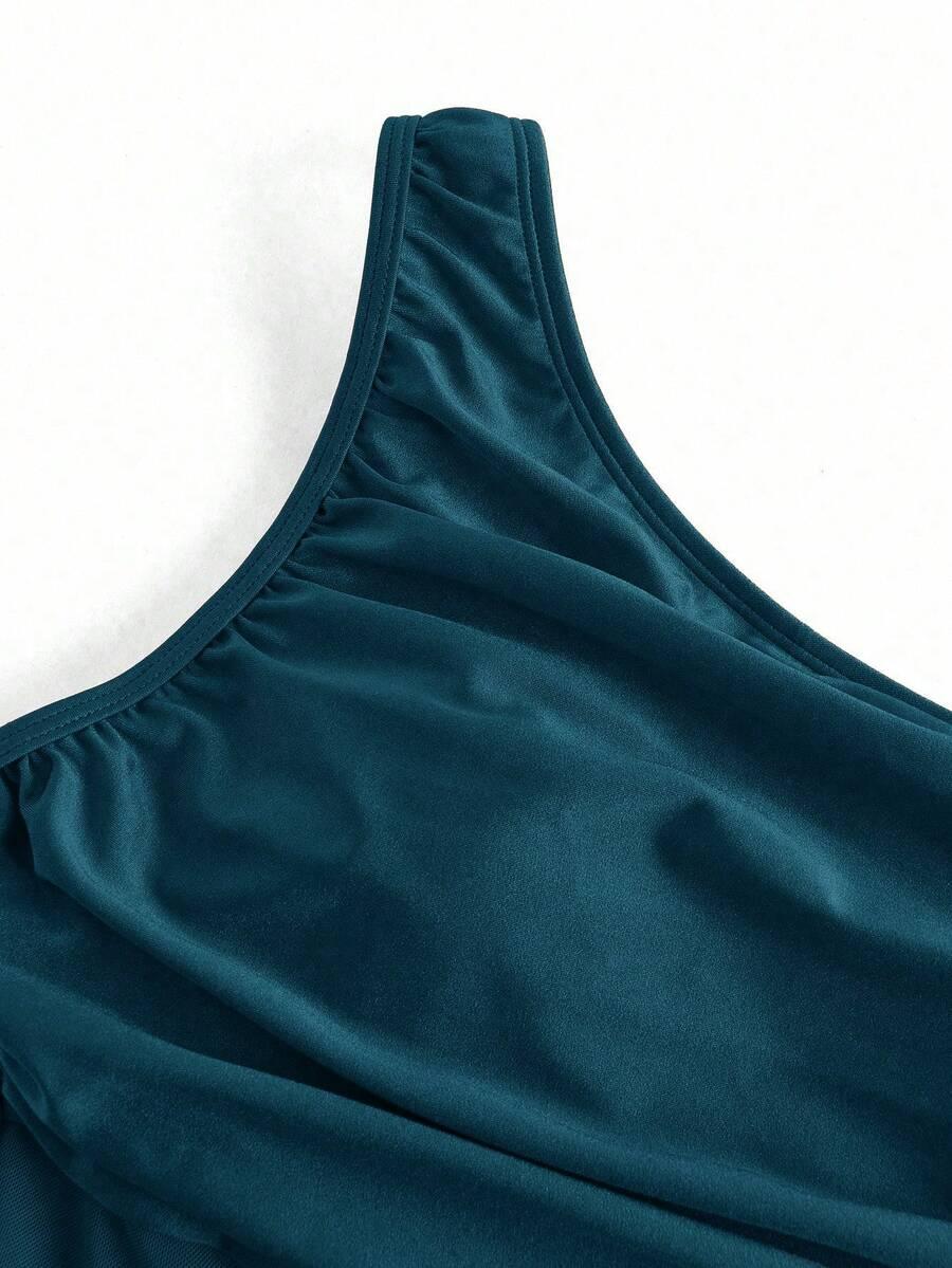SWIM OASIS JEDNOCZĘŚCIOWY STRÓJ KĄPIELOWY SPÓDNICA KOMPLET S06__L