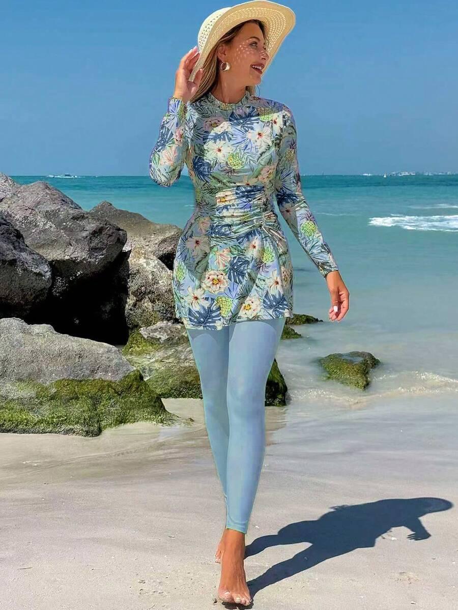 SHEIN DWUCZĘŚCIOWY STRÓJ KĄPIELOWY S09__S