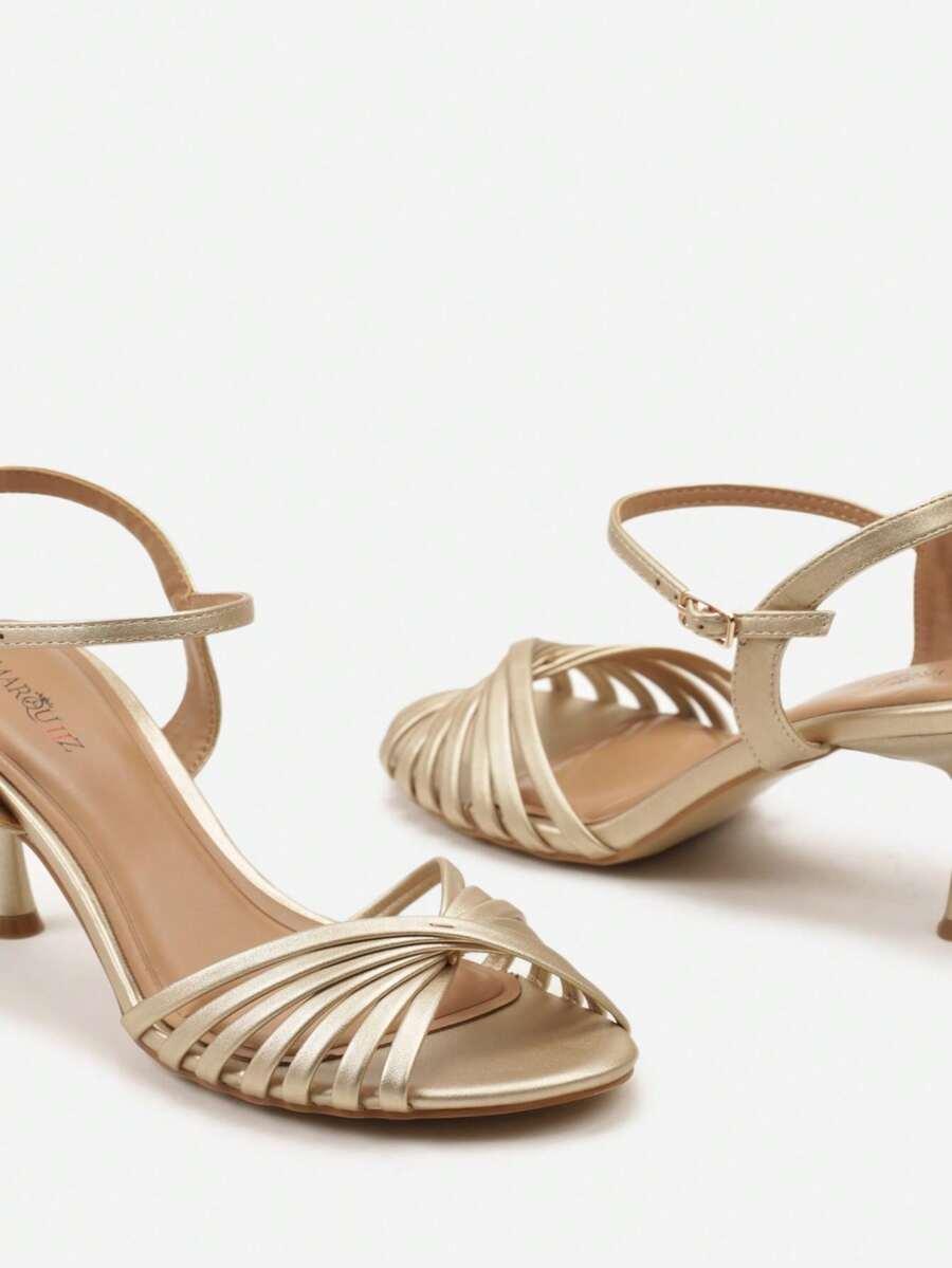 SHEIN ZŁOTE SANDAŁY OBCAS S06__37