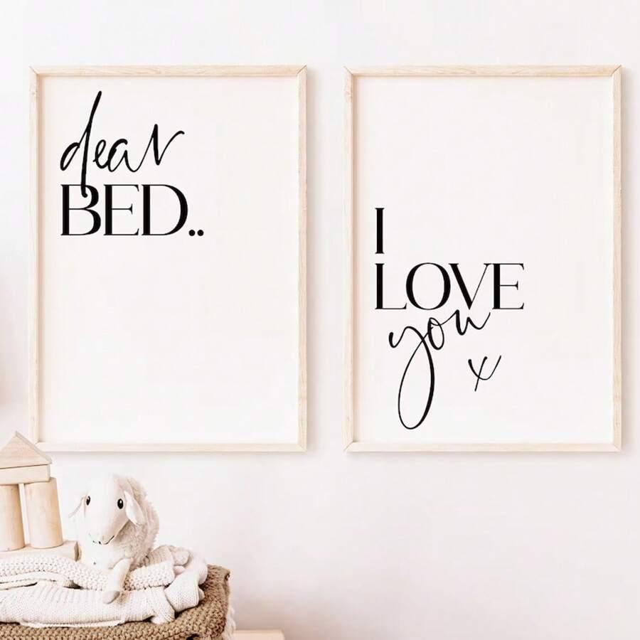 SHEIN PLAKAT DEKORACJA 2-PACK S07__50X70CM