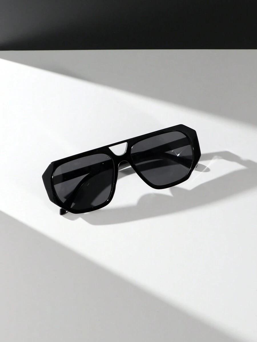 SHEIN CZARNE OKULARY PRZECIWSŁONECZNE S07
