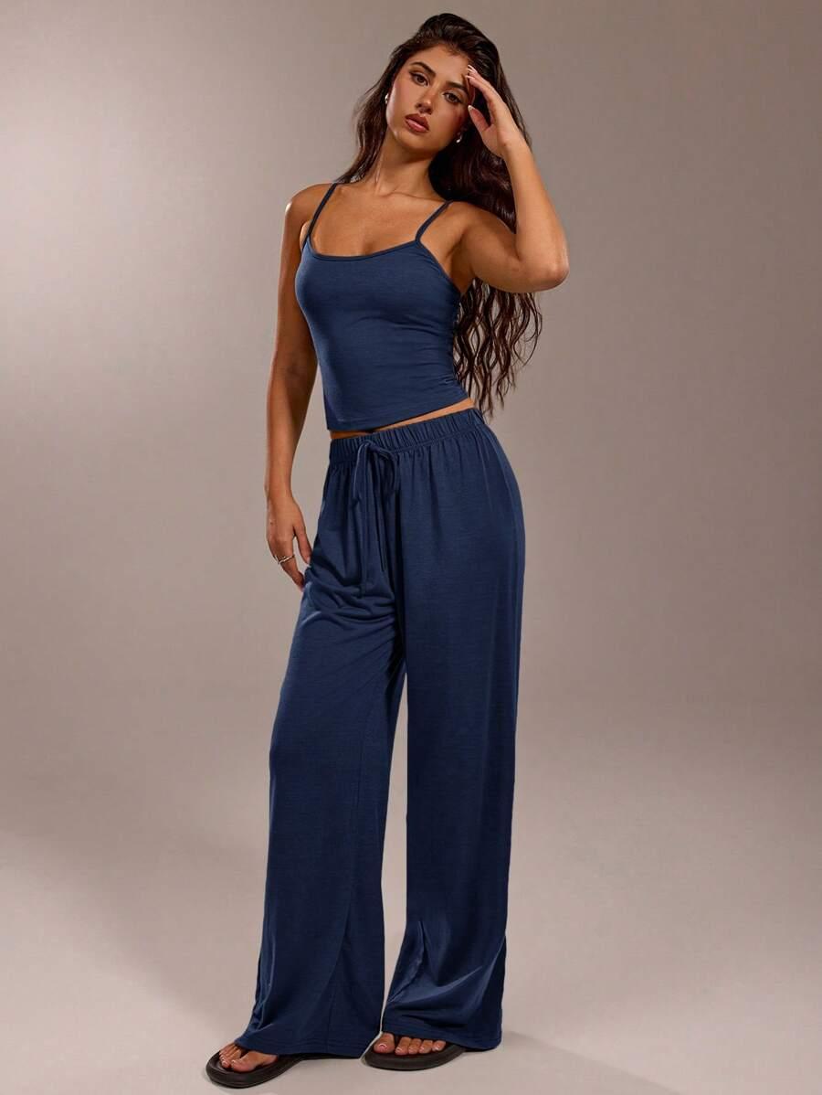 SHEIN TOP SPODNIE KOMPLET S06__S