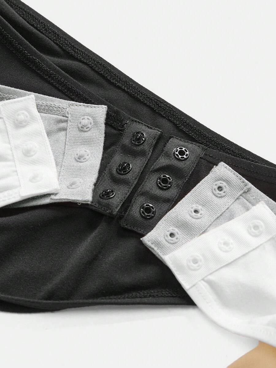 SHEIN BODY BEZ RĘKAWÓW 3-PACK S06__XS