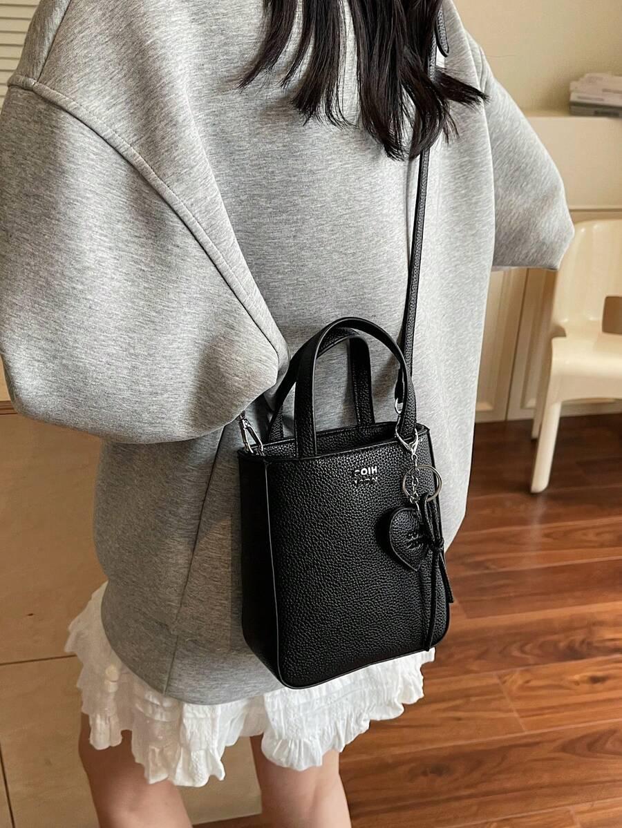 SHEIN CZARNA TOREBKA NA RAMIĘ S07__18X615,5
