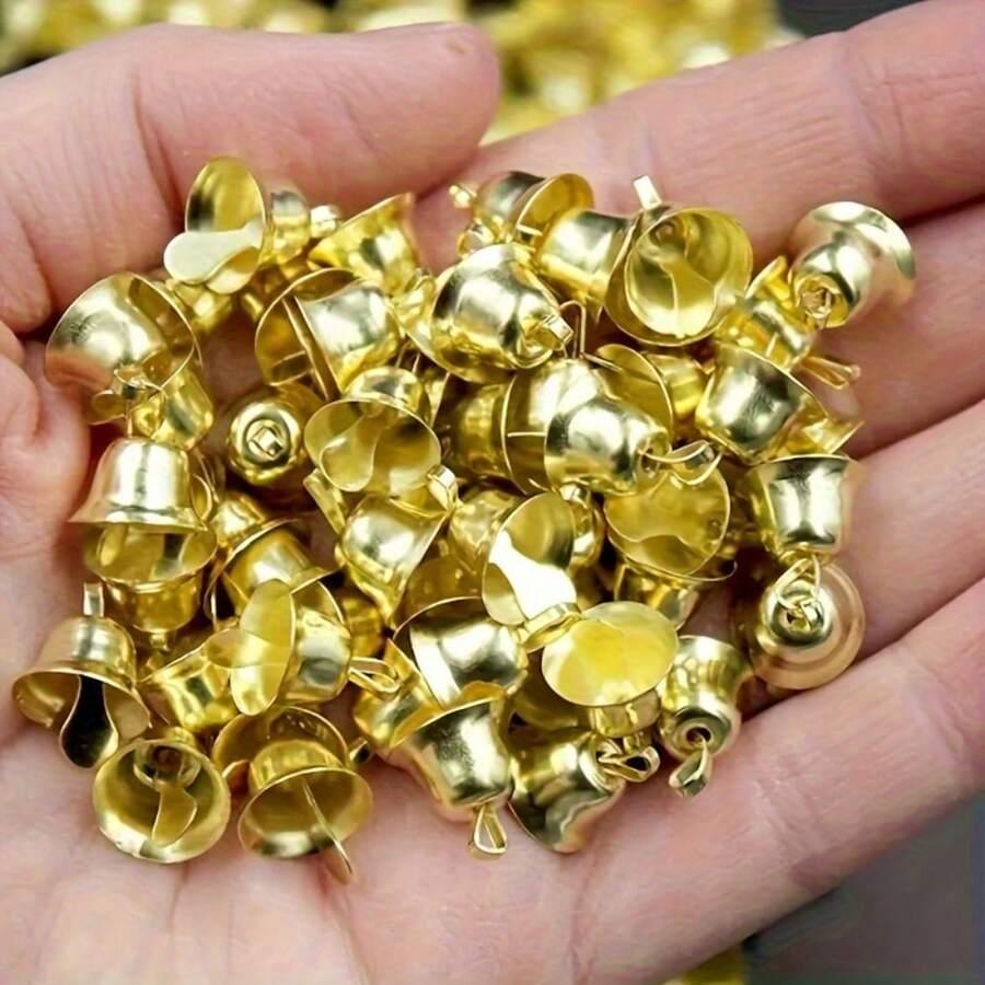 SHEIN ZŁOTE DZWONKI 50-PACK BDD__7MM