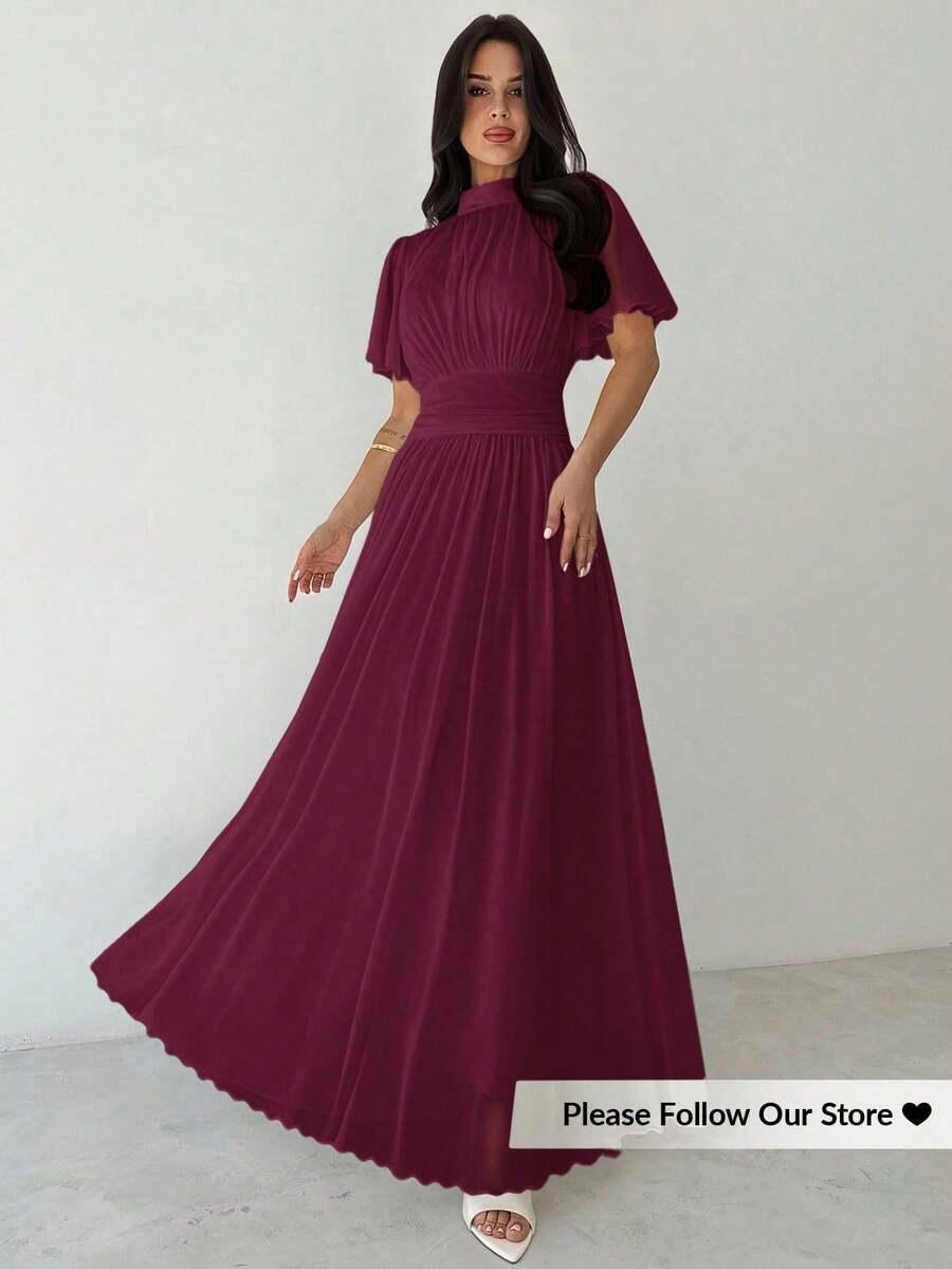 SHEIN SUKIENKA KRÓTKI RĘKAW S06__M