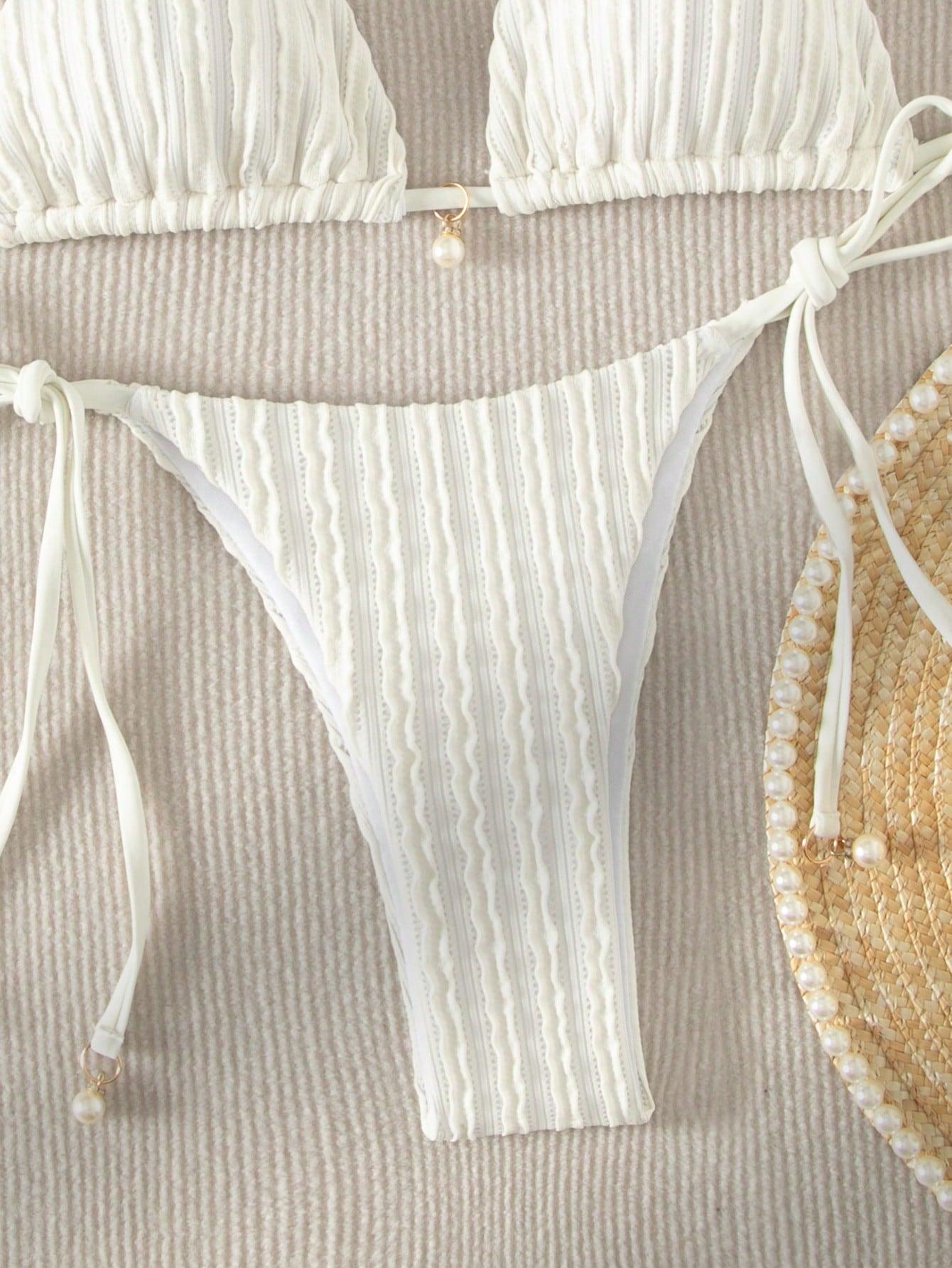 SHEIN DWUCZĘŚCIOWY STRÓJ KĄPIELOWY S09__M