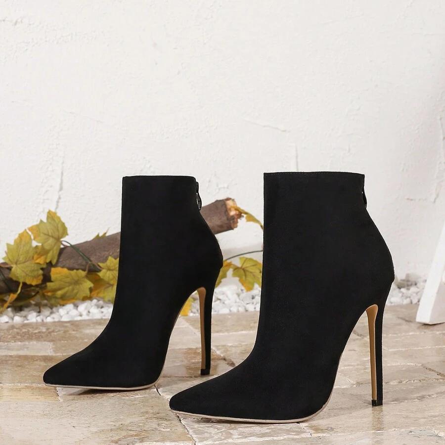 SHEIN CZARNE BOTKI SZPILKA W01__35