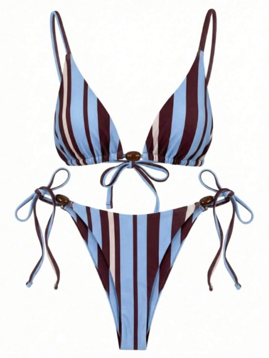 SHEIN DWUCZĘŚCIOWY STRÓJ KĄPIELOWY S09__M