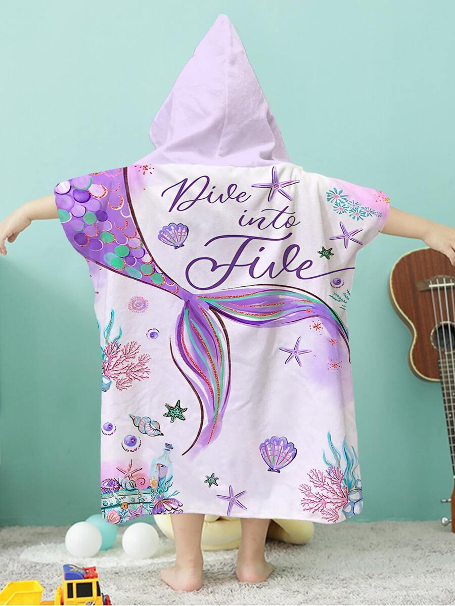 SHEIN PONCZO-RĘCZNIK PLAŻOWY KAPTUR SZLAFROK S07__75X110