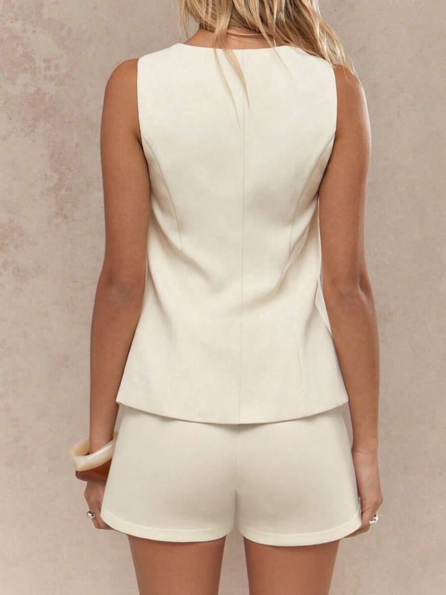 SHEIN KAMIZELKA SPODENKI KOMPLET S06__S