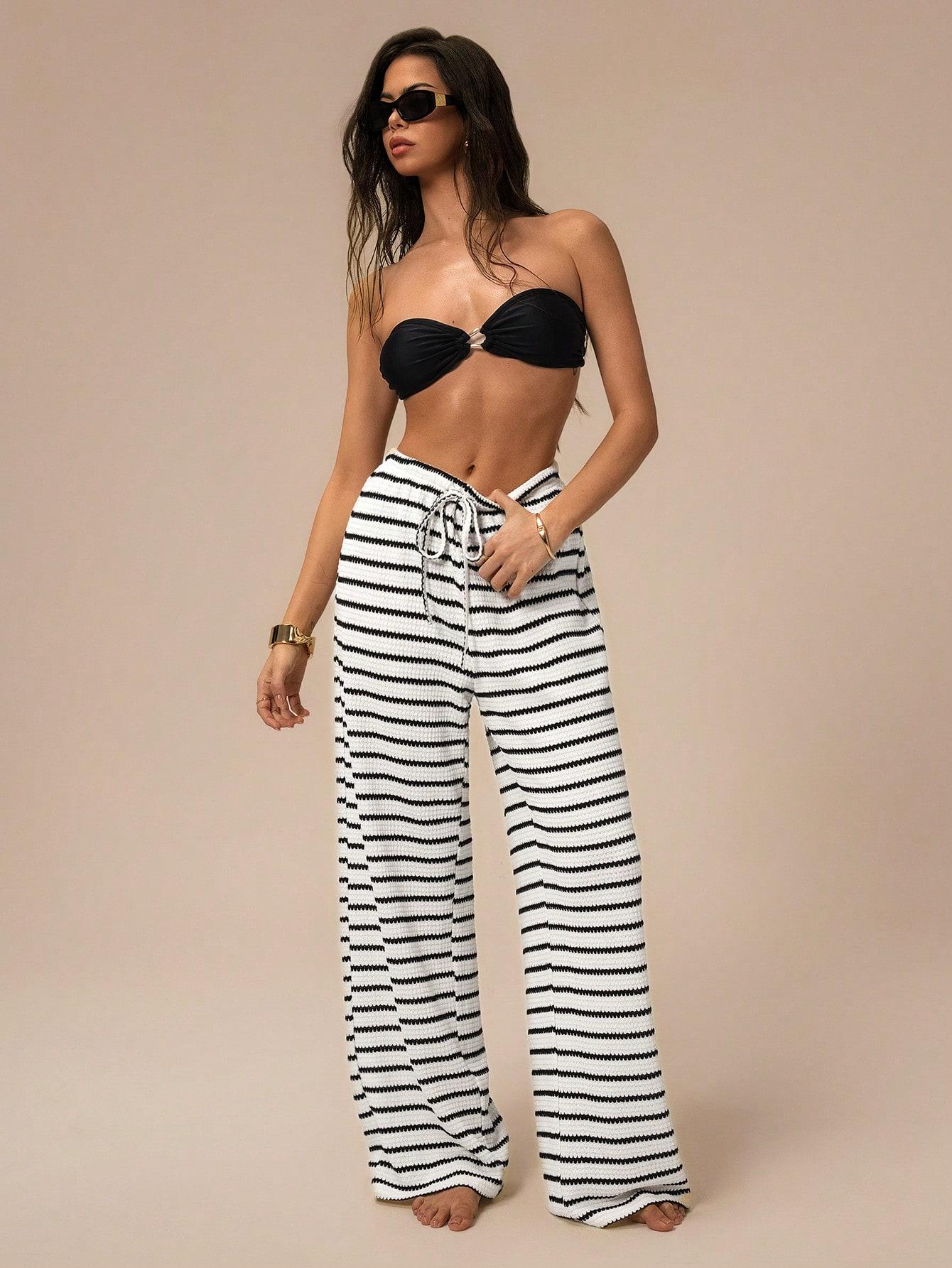 SHEIN SPODNIE CASUAL PASKI S09__M