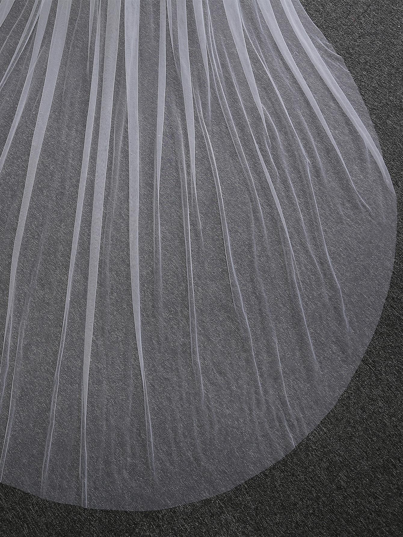 SHEIN GŁADKI WELON ŚLUBNY S07__300X150 CM