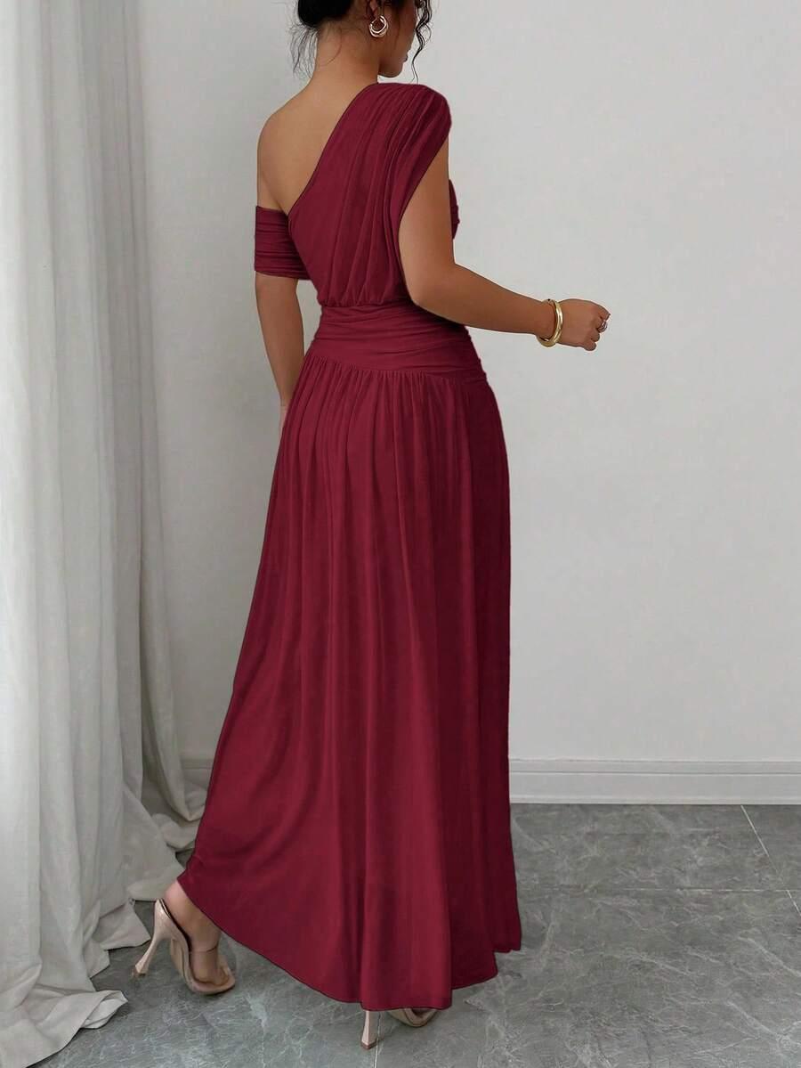 ELENZGA CZERWONA MAXI SUKIENKA S06__L