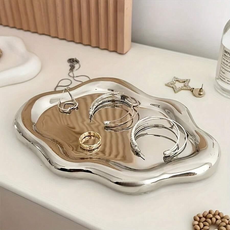 SHEIN BIAŁA PODSTAWKA NA BIŻUTERIĘ S07__19,5X13,5