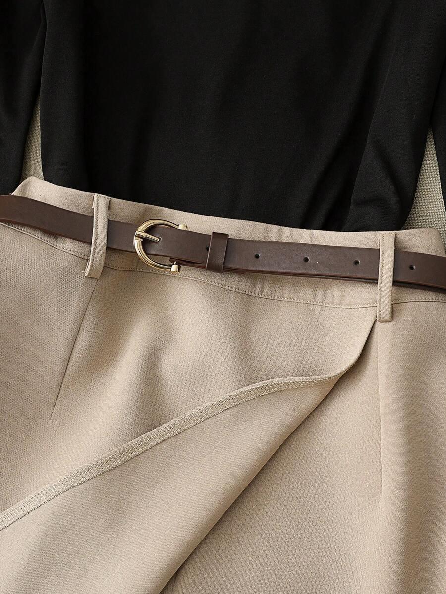 SHEIN BLUZKA DŁUGI RĘKAW S06__S