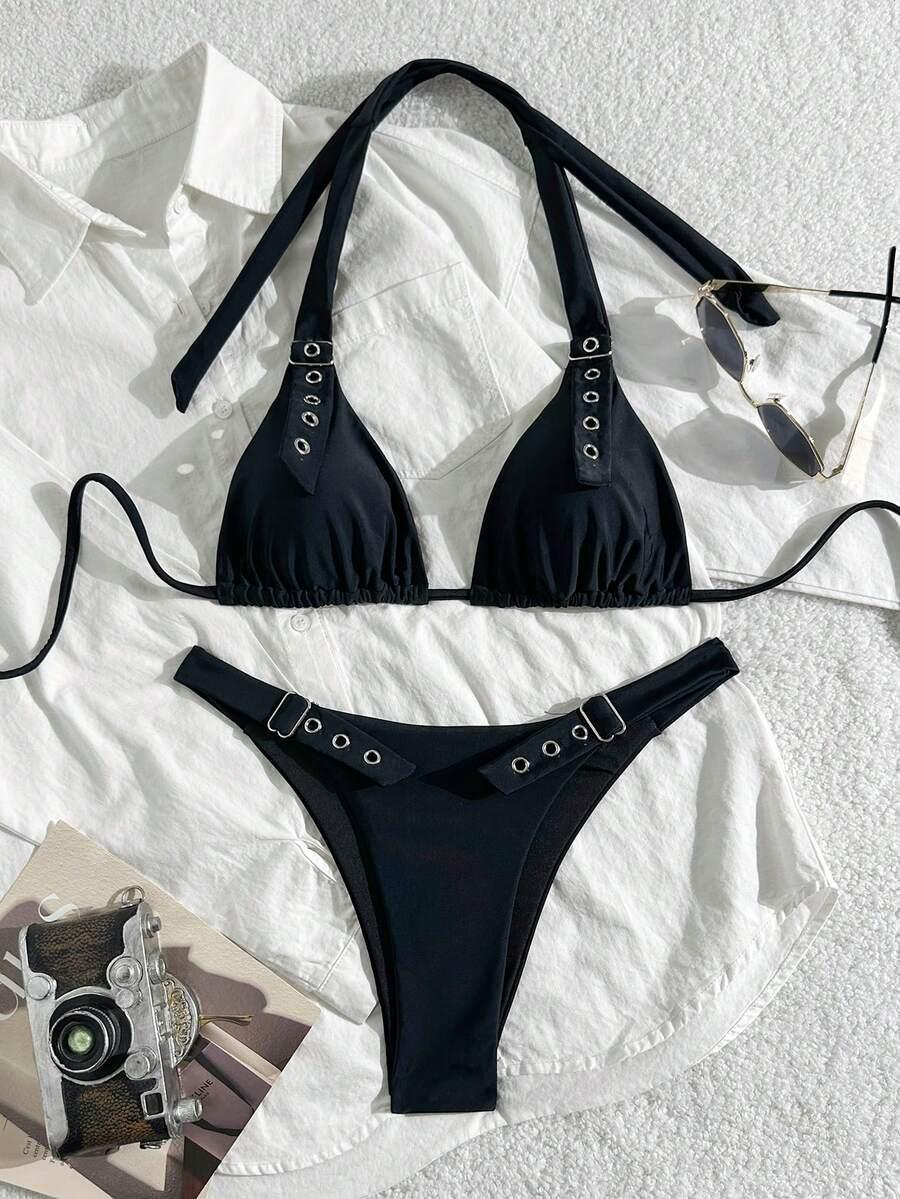 SWIM SXY CZARNY DWUCZĘŚCIOWY STRÓJ KĄPIELOWY S09__M