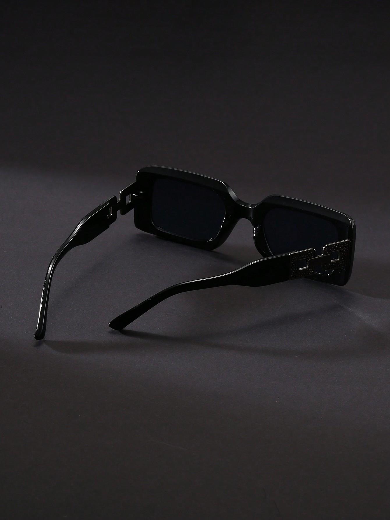 SHEIN CZARNE OKULARY PRZECIWSŁONECZNE S07
