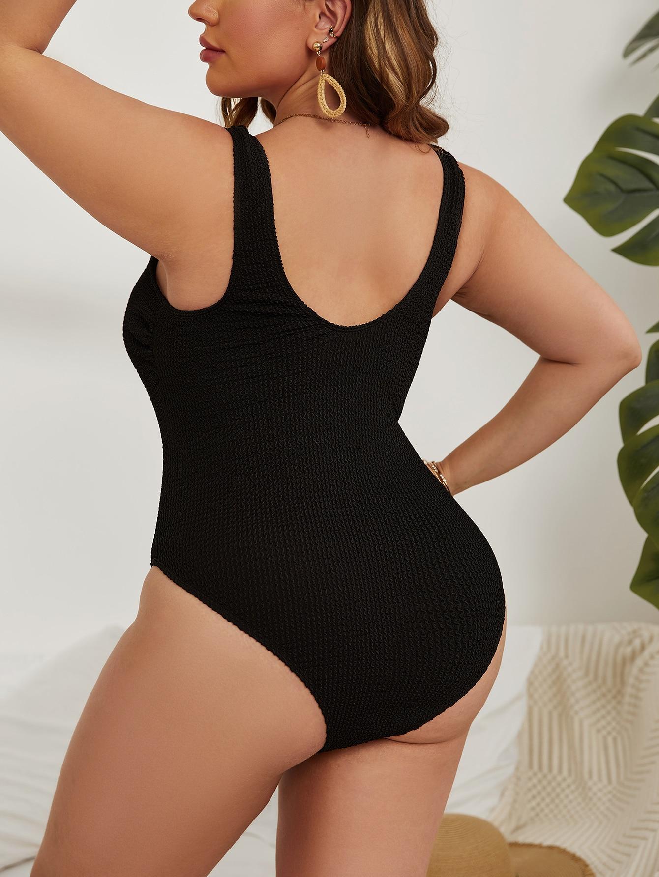 SHEIN JEDNOCZĘŚCIOWY STRÓJ KĄPIELOWY S09__XXL