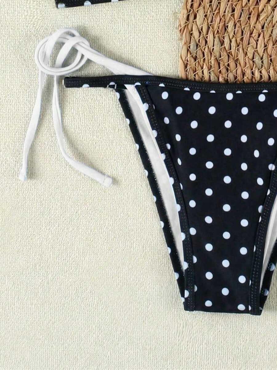 SHEIN DWUCZĘŚCIOWY STRÓJ KĄPIELOWY S09__L