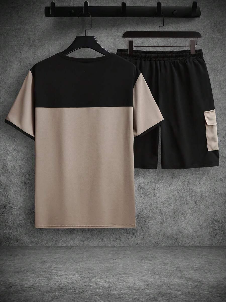 MANFINITY T-SHIRT SPODENKI KOMPLET S06__XS