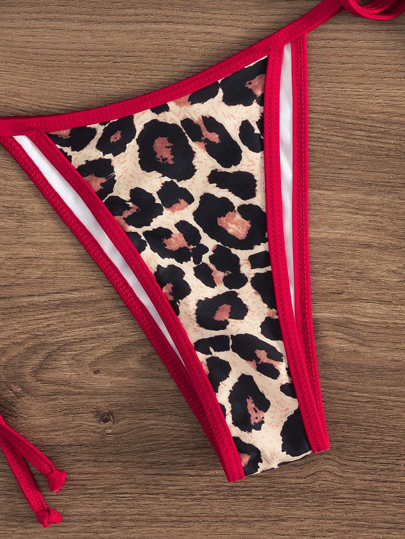 SHEIN DWUCZĘŚCIOWY STRÓJ KĄPIELOWY S09__L