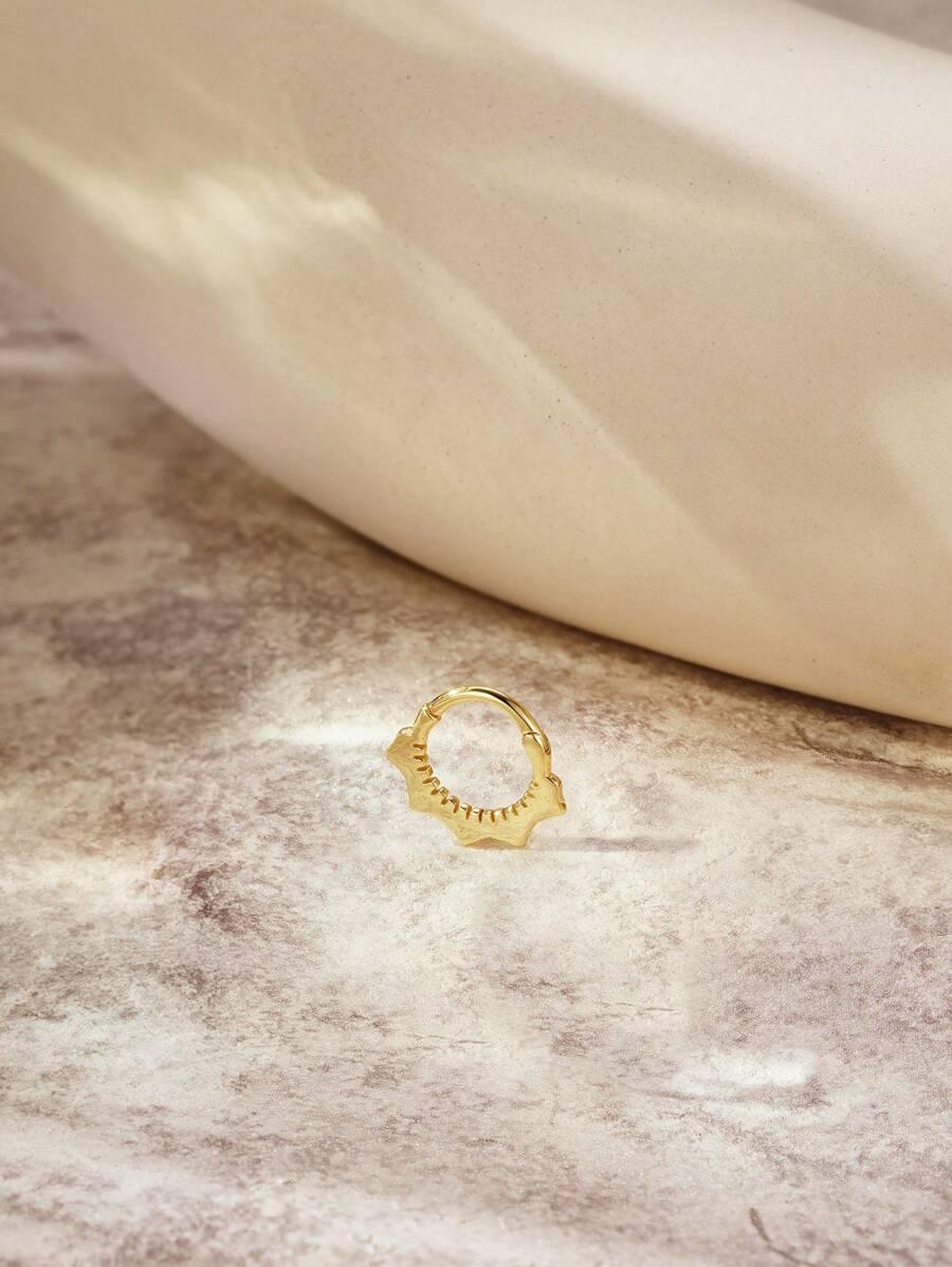 SHEIN ZŁOTY KOLCZYK PIERCING S07