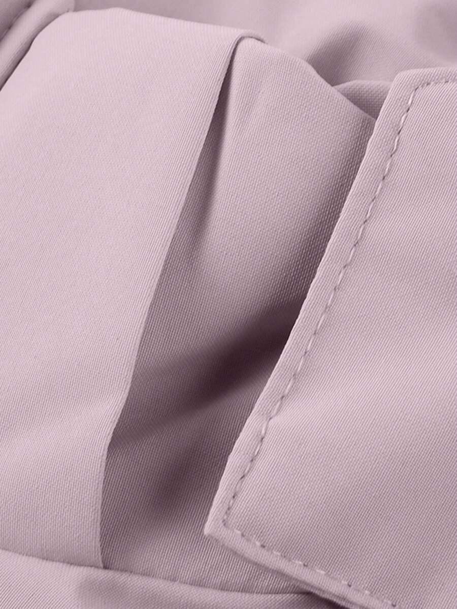 SHEIN FIOLETOWA KURTKA KAPTUR W01__XL